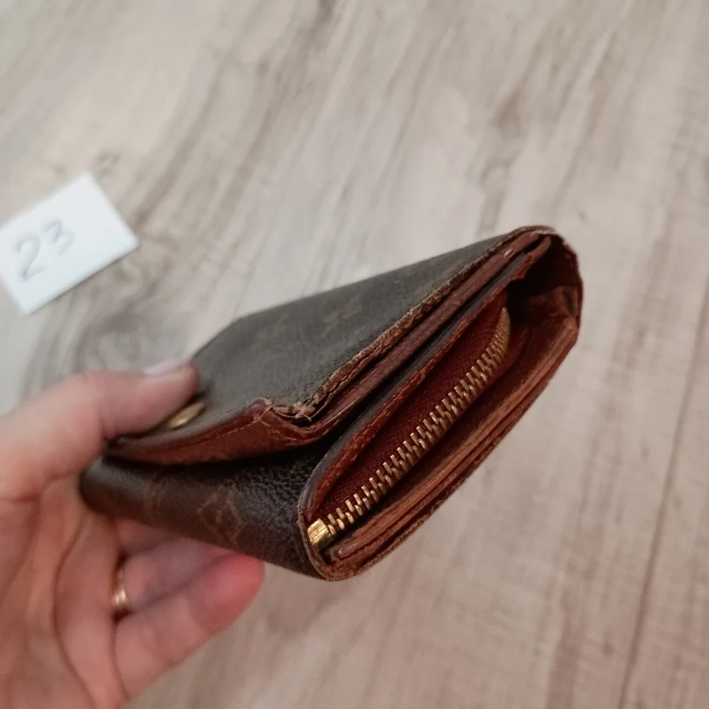 Louis Vuitton Monogram Porte Monnaie Tresor Wallet